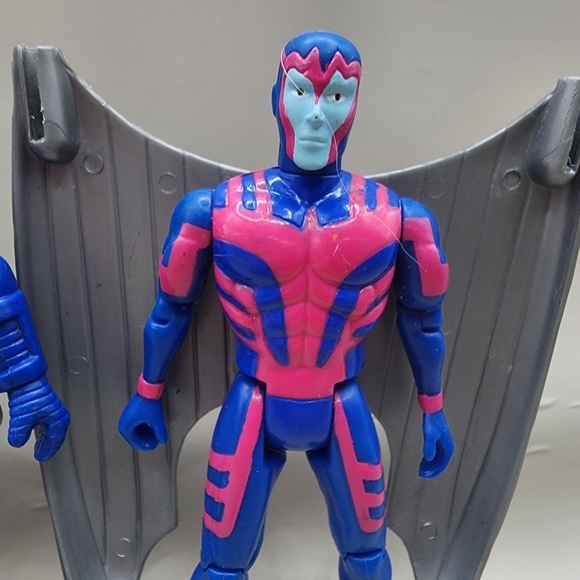 1991 Uncanny X-Men Apocalypse Archangel Figures Lot Marvel ToyBiz 5" - Picture 3 of 6
